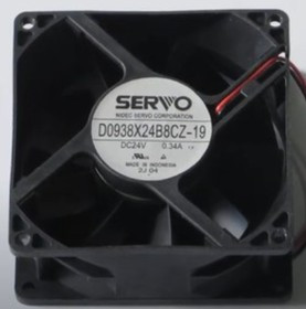 Вентилятор Servo D0938X24B8CZ-19 24v 0.34A 8.16W 3pin 92x38