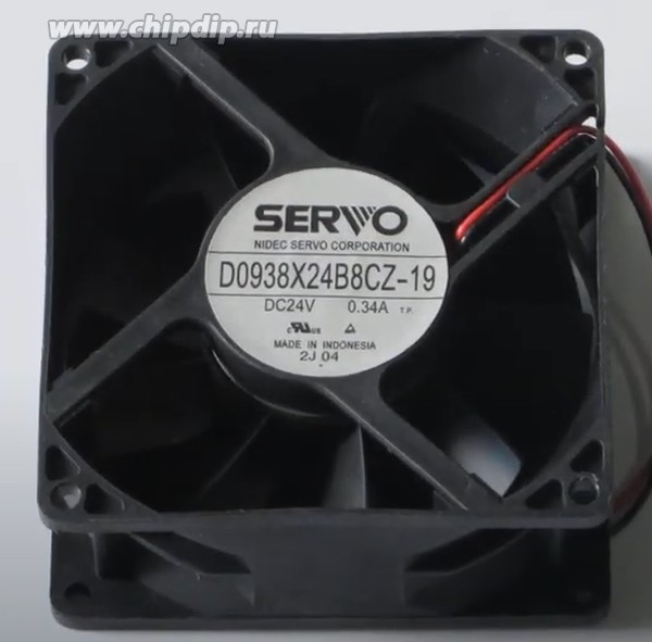 Вентилятор Servo D0938X24B8CZ-19 24v 0.34A 8.16W 3pin 92x38