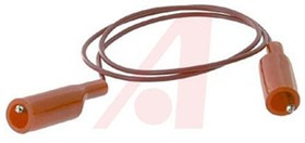 BU-3030-A-24-2, 10A Red Test lead, 300V Rating - 0.6m Length