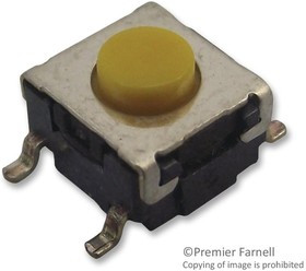 B3S1002, Switch Tactile N.O. SPST Round Button Gull Wing 0.05A 24VDC 500000Cycles 2.26N SMD Bag B3S1002, Switch Tactile N.O. SPST Round Button Gull Wing 0.05A 24VDC 500000Cycles 2.26N SMD Bag