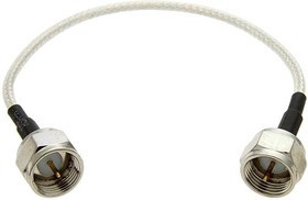 F-J-1.5-RG316 white-15CM-F-J-1.5, Разъём высокочастотный , длина 15 см