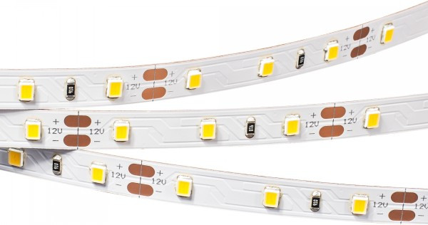 Arlight Светодиодная лента RT-A60-8mm 12V White6000 (7.2 W/m, IP20, 2835, 5m) (Открытый)