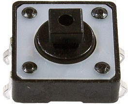 1437565-5, Switch Tactile OFF (ON) SPST Round Button PC Pins 0.05A 24VDC 1.57N Thru-Hole Loose 1437565-5, Switch Tactile OFF (ON) SPST Round Button PC Pins 0.05A 24VDC 1.57N Thru-Hole Loose