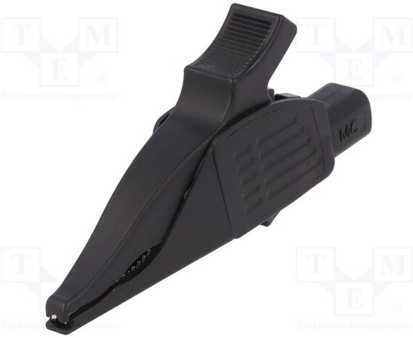 XDK-1033-21, Зажим "крокодил", 32А, 1кВDC, черный, Диап.захвата: макс.30мм XDK-1033-21, Зажим "крокодил", 32А, 1кВDC, черный, Диап.захвата: макс.30мм