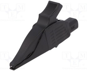 XDK-1033-21, Зажим "крокодил", 32А, 1кВDC, черный, Диап.захвата: макс.30мм XDK-1033-21, Зажим "крокодил", 32А, 1кВDC, черный, Диап.захвата: макс.30мм