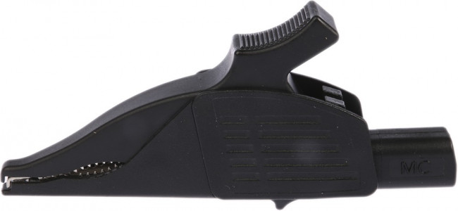 XDK-1033-21, Зажим "крокодил", 32А, 1кВDC, черный, Диап.захвата: макс.30мм XDK-1033-21, Зажим "крокодил", 32А, 1кВDC, черный, Диап.захвата: макс.30мм