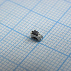 B3U3000PMB, Кнопка тактильная 2.5Х3Х1.2mm 0.05А 12В 1.59N L=3.5mm 100000циклов SMD B3U3000PMB, Кнопка тактильная 2.5Х3Х1.2mm 0.05А 12В 1.59N L=3.5mm 100000циклов SMD