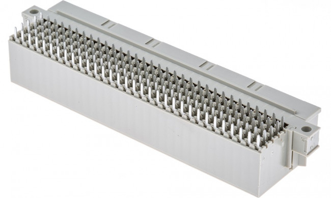 374380 / 374380-E, PRESS 160 Way 2.54mm Pitch, Type TE Class C2, 5 Row, Right Angle DIN 41612 Connector, Socket 374380 / 374380-E, PRESS 160 Way 2.54mm Pitch, Type TE Class C2, 5 Row, Right Angle DIN 41612 Connector, Socket