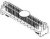 46557-5545, Mezzanine Connector, High Density, Receptacle, 1.27 мм, 4 ряд(-ов), 200 контакт(-ов)