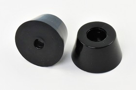 Ножка приборная 32x25, h-18/отверстие 6.0x12, резиновая, XD3218