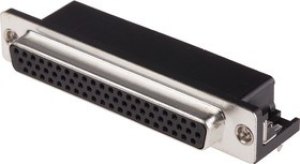 62 Way Right Angle Through Hole D-sub Connector Socket, 2.41mm Pitch, with 3.05 mounting hole 62 Way Right Angle Through Hole D-sub Connector Socket, 2.41mm Pitch, with 3.05 mounting hole