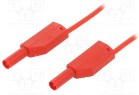 SLK4075-E/N-10022, Измерительный провод, 16А, с осевым гнездом 4мм, Uном: 1кВ, Дл: 1м SLK4075-E/N-10022, Измерительный провод, 16А, с осевым гнездом 4мм, Uном: 1кВ, Дл: 1м