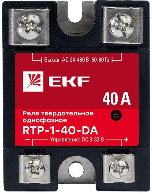 Реле твердотельное однофазное RTP-40-DA PROxima EKF rtp-1-40-da