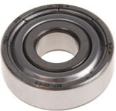 607-2Z/C3, Подшипник шариковый однорядный, Внутр.диаметр 7мм, W 6мм