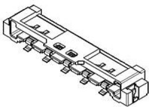 501864-5081, FFC & FPC Connectors 0.5 FFC To Board RA Type 50Ckt EmbsTpPkg 501864-5081, FFC & FPC Connectors 0.5 FFC To Board RA Type 50Ckt EmbsTpPkg