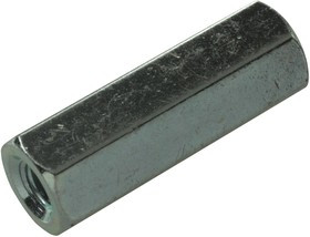 1833, Стойка, Латунь, 6-32, Шестигранное Гнездо - Гнездо, 22.2 мм