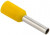 Наконечник НШВИ 1.0-8 желт. (уп.100шт) IEK UGN10-001-D14-08