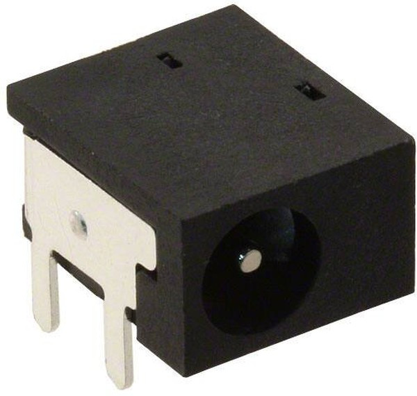 PJ-053CH, DC Power Connectors 1.0 x 3.9 mm, 3.5 A, Horizontal, Through Hole, Dc Power Jack Connector