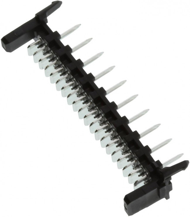 90325-3016, Headers &amp; Wire Housings 1.27mm PF Hdr LoPro Polz Blk .76Au 16Ckt