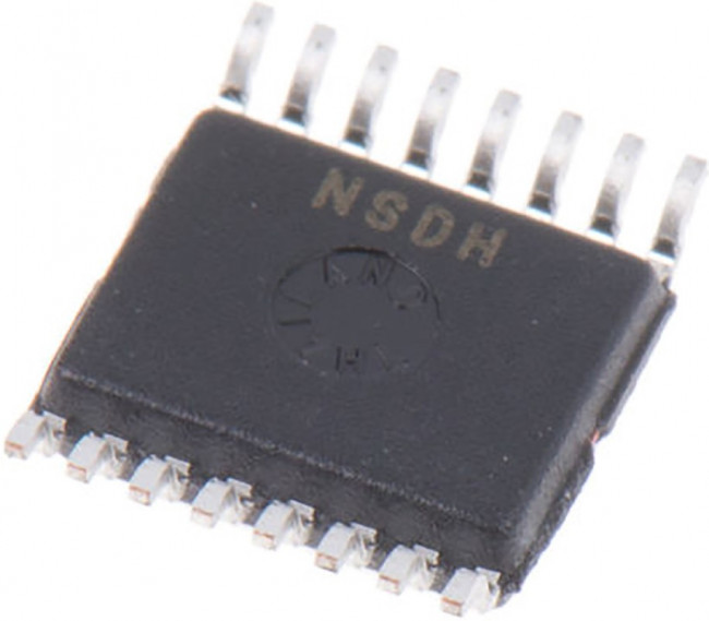 MAX964EEE+, 4-канальный сверхбыстродействующий компаратор, Rail-to-Rail входом и отключением [QSOP-16]