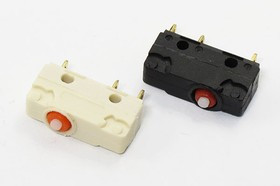 Микропереключатель, размер 20x 6 x10, 5А, переключение ON-(ON), размер концевика H11.5, LXW-5-1-2