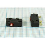 Микропереключатель, размер 20x 6 x10, 5А, переключение ON-(ON), размер концевика H11.5, LXW-5-1-2