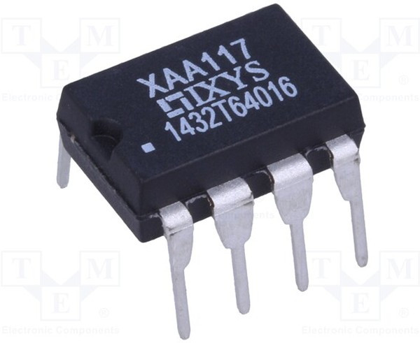 XAA117, Реле: полупроводниковое; SPST-NO x2; Iупр.макс: 50мА; 150мА; 16Ом XAA117, Реле: полупроводниковое; SPST-NO x2; Iупр.макс: 50мА; 150мА; 16Ом