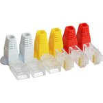 Коннектор RJ-45 8P8C 6 шт + колпачки 2346