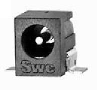 RASM722X, DC Power Connectors 2MM R/A SMT JK