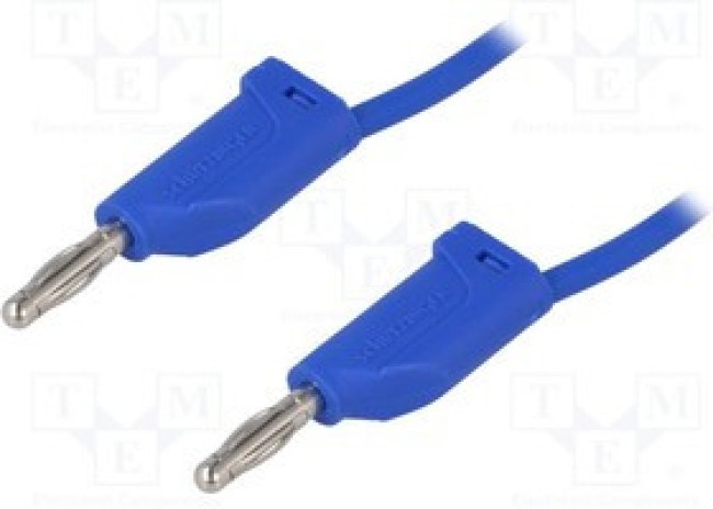 MFK15150-BL, Измерительный провод, 70ВDC, 33ВAC, 16А, с осевым гнездом 4м