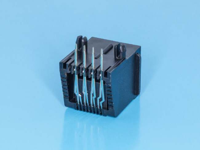 TJ2-8P8C, Разъем RJ-45 на плату, 8P8C, тип 2