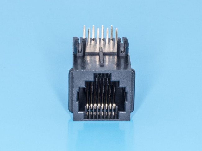 TJ2-8P8C, Разъем RJ-45 на плату, 8P8C, тип 2