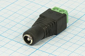 Гнездо питания DC 5,5d2,5 - гнездо клеммник 2-х контактный EDGR5.08; №10635 гн пит DC 5,5d2,5x10 - гн клеммн 2EDGR5,08\\\