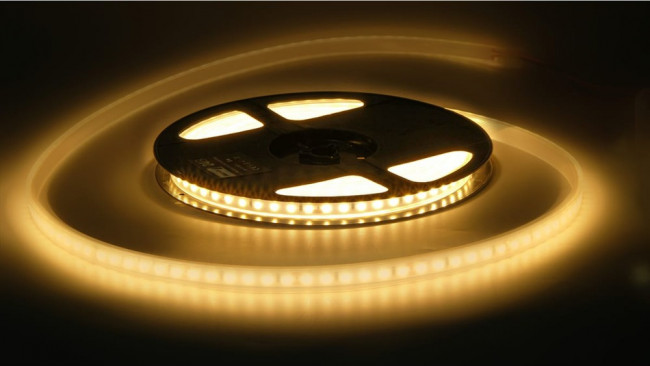 Светодиодная лента PLS PRO 2835/168-24V - 4000K влагозащита IP65 5m 5037540