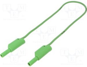 VSFK6000255-GN, Измерительный провод ПВХ 0,5м зеленый VSFK6000255-GN, Измерительный провод ПВХ 0,5м зеленый