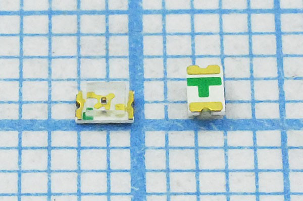 Светодиод SMD 0805=2x1.3мм, желтый, 225мкд, 130град, прозрачный, FYLS-0805PUYC, FORYAR; №15414Y СД SMD02013C2\жел\ 225\130\пр\FYLS-0805PUYC\