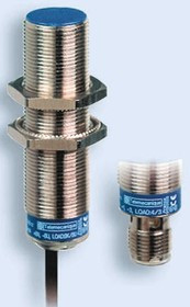 XS630B1NAL2, Индуктивный бесконтактный датчик, серия OsiSense XS 630, 15мм, NPN, NO, 2м кабель, 12-48В