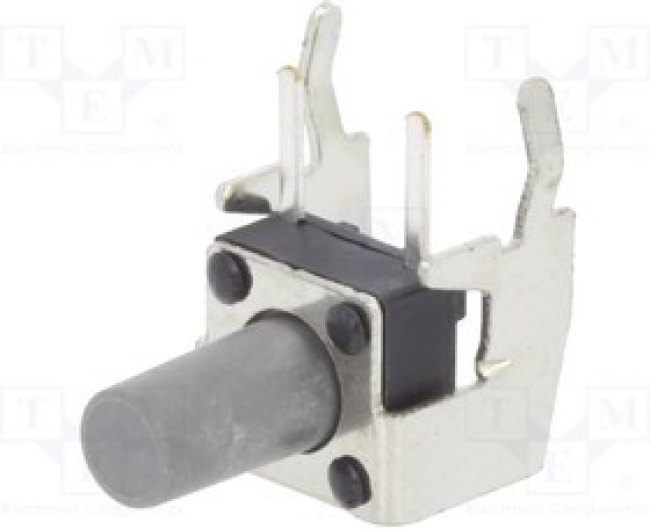 PTS645VH83-2, Микропереключатель TACT, SPST-NO, Пол: 2, 0,05A/12ВDC, нет, 2Н