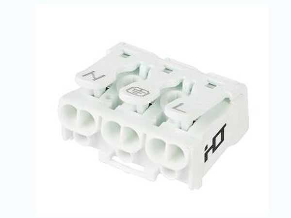 081-32-031, Клемма пружинная соединительная КСПз5-3L+N+PE, 16A, с заземлением под винт HLT 081-32-031, Клемма пружинная соединительная КСПз5-3L+N+PE, 16A, с заземлением под винт HLT