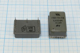 Термокомпенсированный кварцевый генератор 9.8304МГц, 5ppm/-60~+80C, гк 9830,4 \VCTCXO\\SIN\12В\ ГК21