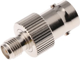 J01008A0019, Straight RF Adapter BNC Socket to SMA Socket