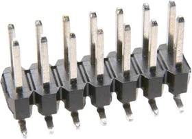 M20-8760342R, Pin Header, Плата - к - плате, 2.54 мм, 2 ряд(-ов), 6 контакт(-ов), Поверхностный Монтаж, M20-87