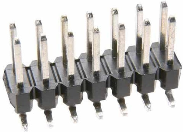 M20-8760342R, Pin Header, Плата - к - плате, 2.54 мм, 2 ряд(-ов), 6 контакт(-ов), Поверхностный Монтаж, M20-87