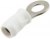 50840-1, TERMINAL, RING TONGUE, #10, 14AWG, WHITE
