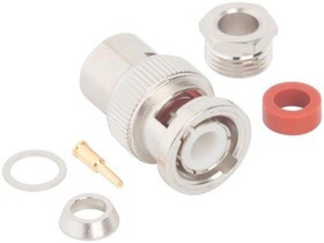 112352, RF Connectors / Coaxial Connectors BNC ST PLUG RG58 50 OHM DC/DL 112352, RF Connectors / Coaxial Connectors BNC ST PLUG RG58 50 OHM DC/DL