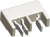 1971567-1, Hermaphroditic Female Connector Housing, 3mm Pitch, 2 Way, 1 Row Right Angle 1971567-1, Hermaphroditic Female Connector Housing, 3mm Pitch, 2 Way, 1 Row Right Angle