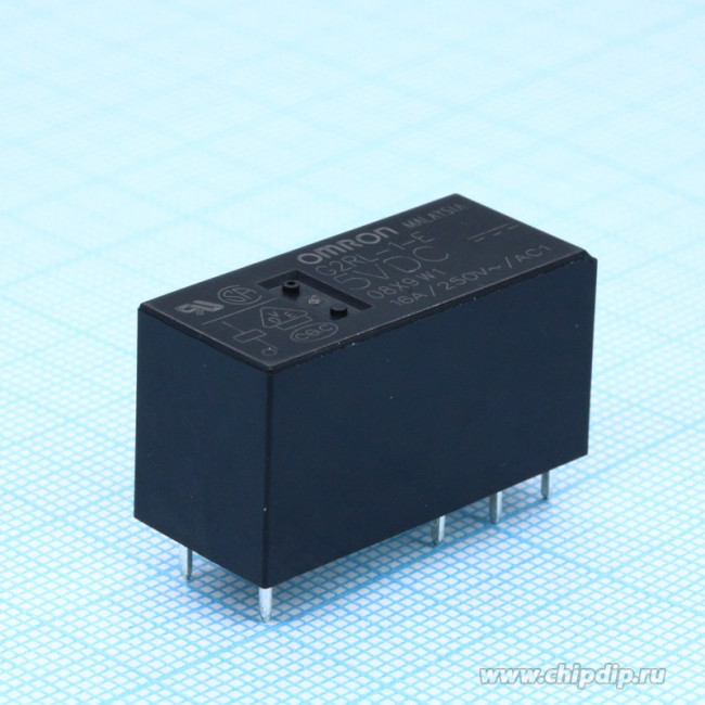 G2RL1E5DC, (G2RL-1-E DC5), Реле 1 переключ. 5VDC, 16A/230VAC SPDT