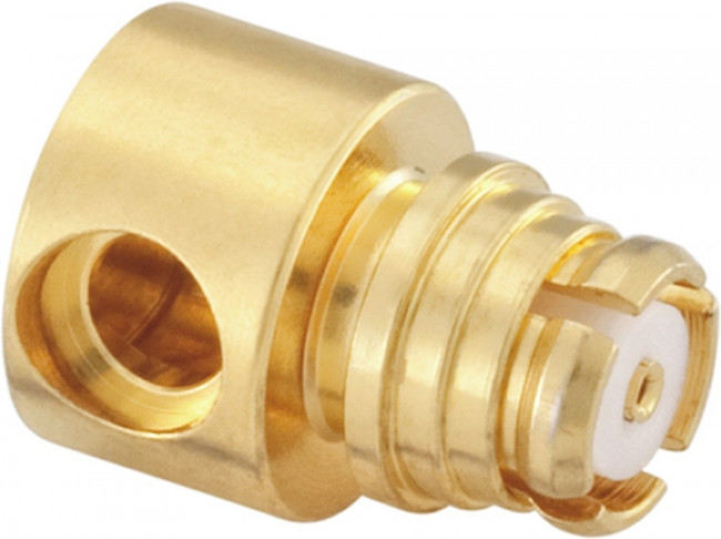 19K207-271L5, RF Connectors / Coaxial Connectors right angle jack