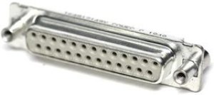 164A12149X, D-Sub Standard Connectors DSUB SOLDER PIN STR 3mmTH PREC MCHND CNT
