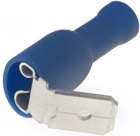 ST-021/B, Наконечник: плоский, 6,3мм, 0,8мм, "мама"/"папа", 1,5-2,5мм2